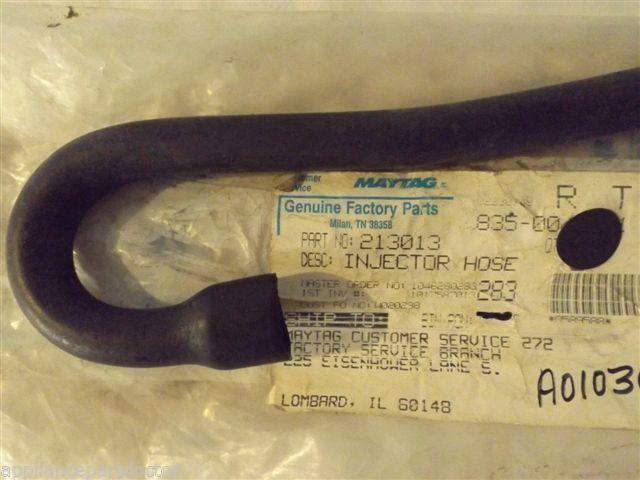 JENN AIR MAYTAG WASHER 213013 Hose, Injector NEW IN BAG JENN AIR MAYTAG WASHER 213013 Hose, Injector NEW IN BAG